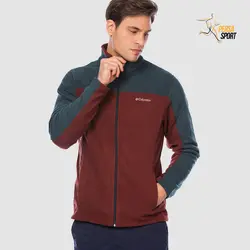 پلار مردانه کلمبیا WESTERN RIDGE FULL ZIP Rust