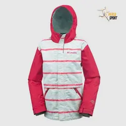 کاپشن دخترانه کلمبیا Slope Star Jacket Grey
