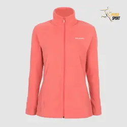 پلار زنانه کلمبیا WESTERN RIDGE FULL ZIP FLEECE RED CORAL