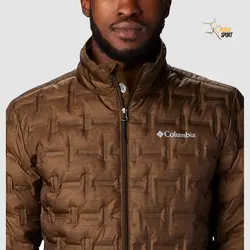 کاپشن پر مردانه کلمبیا Delta Ridge Down Jacket Dark Gold - پرسا اسپرت