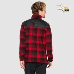 کاپشن مردانه جک ولفسکین CABOT CHECK MEN