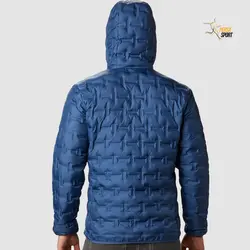 کاپشن پر مردانه کلمبیا Delta Ridge Down Hooded Jacket Blue - پرسا اسپرت