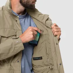 کاپشن مردانه جک ولفسکین FREEMONT FIELDJACKET Khaki