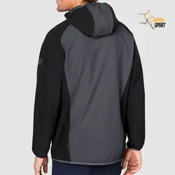 کاپشن مردانه جک ولفسکین ZENON SOFTSHELL MEN Grey