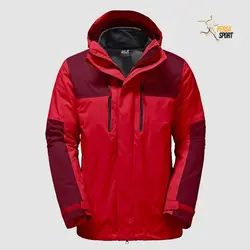 کاپشن مردانه جک ولفسکین JASPER 3IN1 MEN
