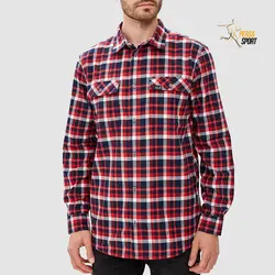 پیراهن مردانه جک ولفسکین BOW VALLEY SHIRT RED