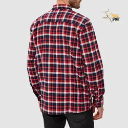 پیراهن مردانه جک ولفسکین BOW VALLEY SHIRT RED