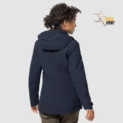 کاپشن زنانه جک ولفسکین NORRLAND 3IN1 W