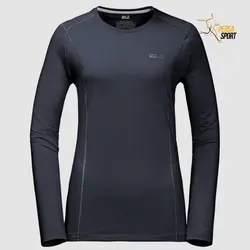 تیشرت زنانه جک ولفسکین HOLLOW RANGE LONGSLEEVE WOMEN