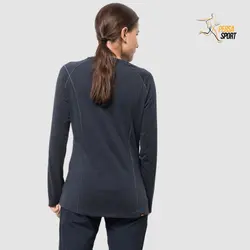 تیشرت زنانه جک ولفسکین HOLLOW RANGE LONGSLEEVE WOMEN