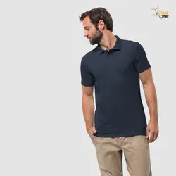 تیشرت جک ولفسکین PIQUE POLO MEN MD Blue