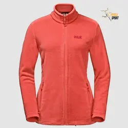 سویشرت زنانه جک ولفسکین MOONRISE JACKET WOMEN RED