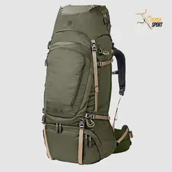 کوله پشتی مردانه جک ولفسکین Denali 75 Men Woodland Green