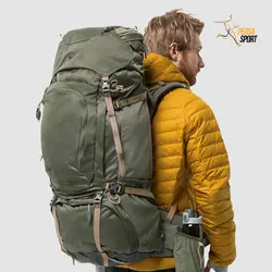 کوله پشتی مردانه جک ولفسکین Denali 75 Men Woodland Green