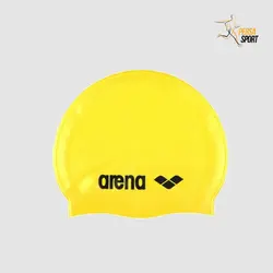 کلاه شنا ارنا Arena Cap Classic Silicon YLW