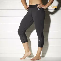 ساپورت زنانه ریباک Combat Capri Black - پرسا اسپرت