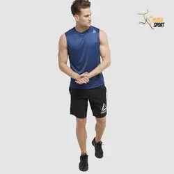 تیشرت مردانه ریباک RUNNING SLEEVELESS TEE Blue - پرسا اسپرت