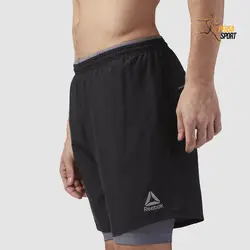 شلوارک مردانه ریباک RUNNING 2-IN-1 SHORT