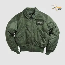 کاپشن مردانه آلفا CWU P/45 Green - پرسا اسپرت
