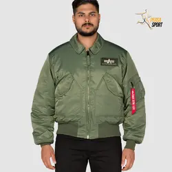 کاپشن مردانه آلفا CWU P/45 Green - پرسا اسپرت