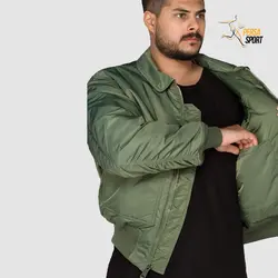 کاپشن مردانه آلفا CWU P/45 Green - پرسا اسپرت