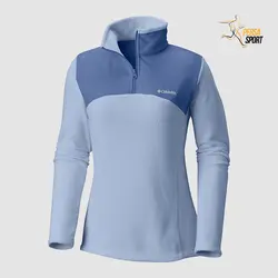 پلار زنانه کلمبیا WESTERN RIDGE HALF ZIP FLEECE Blue - پرسا اسپرت