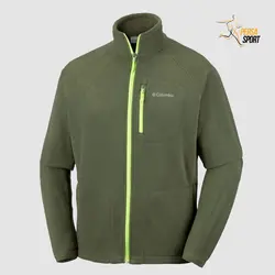پلار مردانه کلمبیا Fast Trek II Full Zip Green