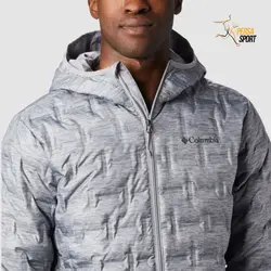 کاپشن پر مردانه کلمبیا Delta Ridge Down Hooded Jacket Grey - پرسا اسپرت