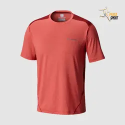 تیشرت مردانه کلمبیا Titan Ice Short Sleeve RED