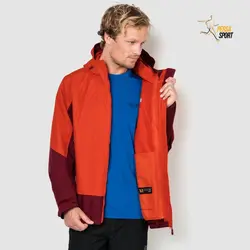 کاپشن مردانه جک ولفسکین DISCOVERY COVE MEN RED - پرسا اسپرت