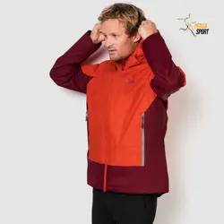 کاپشن مردانه جک ولفسکین DISCOVERY COVE MEN RED - پرسا اسپرت