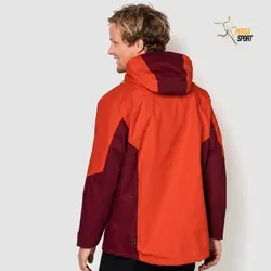 کاپشن مردانه جک ولفسکین DISCOVERY COVE MEN RED - پرسا اسپرت