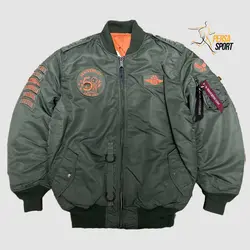 کاپشن خلبانی مردانه آلفا MA1 Anniversary Green