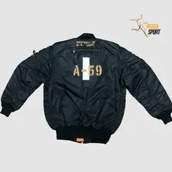کاپشن خلبانی مردانه آلفا MA1 Anniversary Black