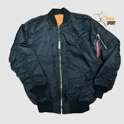 کاپشن خلبانی مردانه آلفا MA1-Black