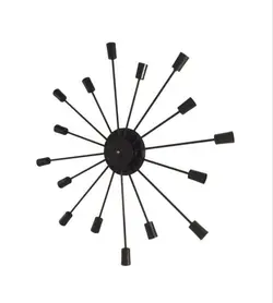 چراغ سقفی مدرن 16 شعله مدل خورشید