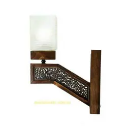 دیوارکوب چوبی آروشا