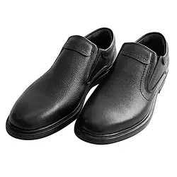 کفش مردانه کلاسیک مدل 4166 بی بند مشکی