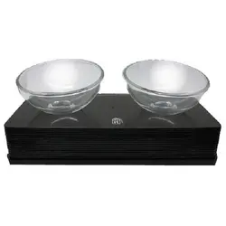 ظرف غذا دوقلو شیشه ای