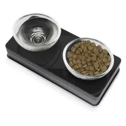 ظرف غذا دوقلو شیشه ای