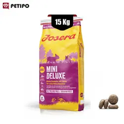 غذای خشک سگ نژاد کوچک مینی دلوکس طعم گوشت بره جوسرا (Josera Mini Deluxe) وزن 15 کیلوگرم