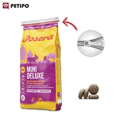 غذای خشک سگ نژاد کوچک مینی دلوکس طعم گوشت بره جوسرا (Josera Mini Deluxe) وزن 15 کیلوگرم