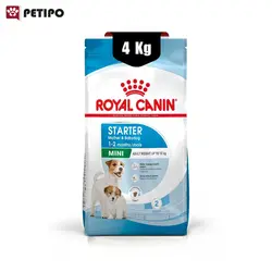 غذای خشک سگ مینی استارتر رویال کنین (Royal Canin Mini Starter Mother & Baby) وزن 4 کیلوگرم