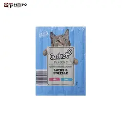 تشویقی گربه کچت مدل Lachs & Forelle وزن 5 گرم