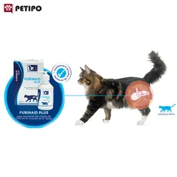 شربت مکمل درمانی گربه ویژه مشکلات مجاری ادرار و مثانه فوریناید پلاس تی آر ام (TRM Furinaid Plus) وزن 200 میلی لیتر