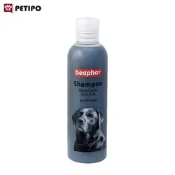 شامپو سگ حاوی آلوئه ورا ویژه موهای تیره بیفار (Beaphar Shampoo Aloe Vera Black Coat) 250 میلی لیتر