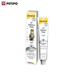 خمیر مالت گربه پشتیبانی عملکرد دستگاه ادراری گربه جیم کت (GimCat Urinary UT Balance Paste) وزن 50 گرم