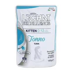 پوچ گربه لیچت مدل Pouch Kitten Tuna با طعم ماهی تن | PETKALA24