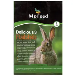 غذای خرگوش مفید Mofeed مدل Delicious3 وزن 1 کیلوگرم | فروشگاه PETKALA24 - ارائه دهنده خدمات و غذای حیوانات خانگی