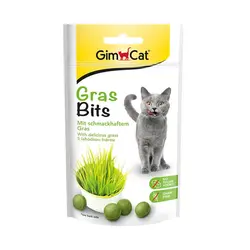 اسنک تشویقی گربه جیم کت با طعم علف گربه GimCat Grasbits وزن 50 گرم - فروشگاه PETKALA24 - ارائه دهنده خدمات و غذای حیوانات خانگی